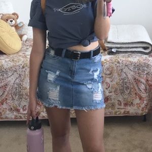 3/$20 Denim Mini Skirt
